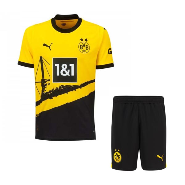 Camiseta Borussia Dortmund 1ª Niños 2023-2024